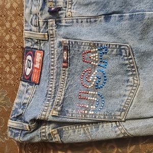 🎈3 for $10..... Bongo USA Jeans. Sz 9.  Vintage!